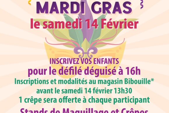 MARDI GRAS à l&rsquo;Espace Adamville